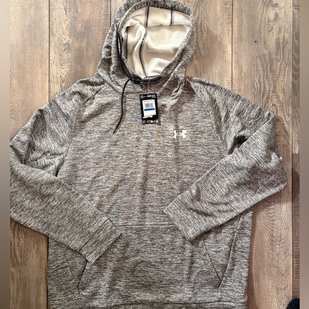 Under Armour Heathered Gray Men's Hoodie